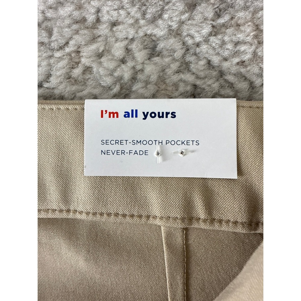 New Old Navy Size 10 High-Rise Pixie Skinny Ankle‎ Chino Pants Tan Women - Picture 10 of 12